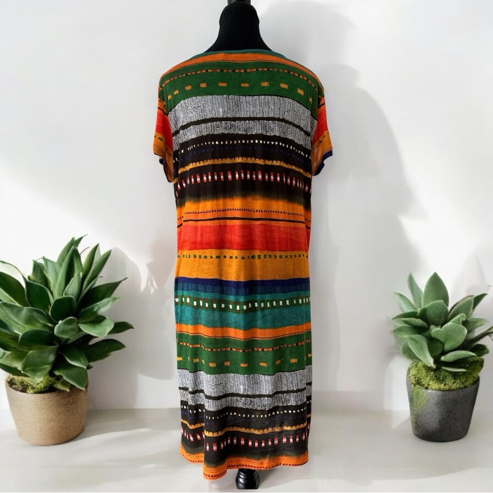Lenny Niemeyer Colorful Mini Beach Cover-Up with Belt - XS/PP - Picture 3 of 7